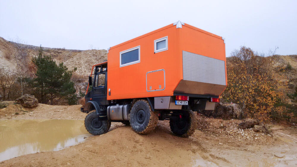 Intensiv Training Expeditionsmobil und Pick-up mit Wohnkabine, 2-tägig – Bild 5