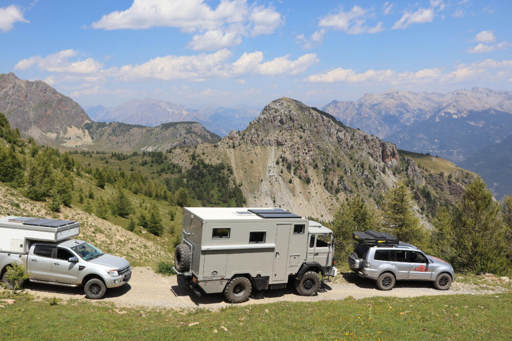 Offroad-Woche Westalpen für 4x4 Camper, Pick-up mit Kabine und kompakte 4x4 LKW – Bild 6