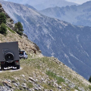 Offroad-Woche Westalpen für 4x4 Camper, Pick-up mit Kabine und kompakte 4x4 LKW