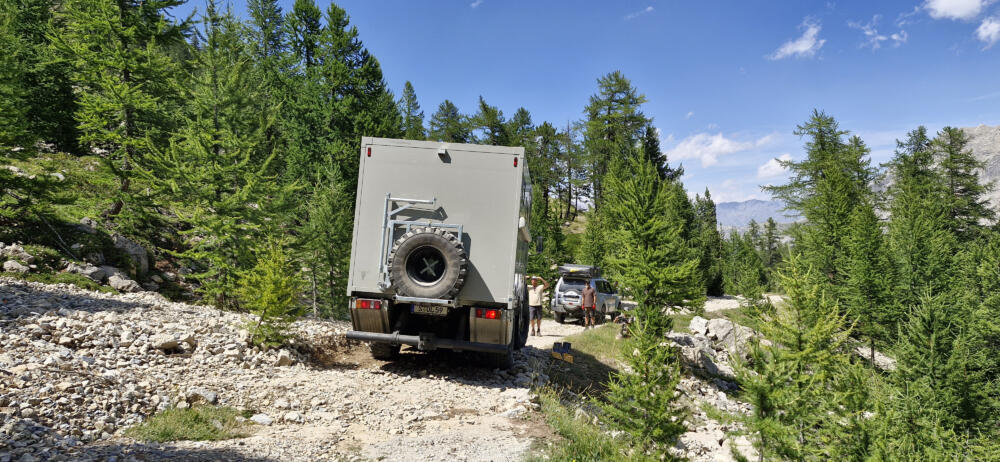 Offroad-Woche Westalpen für 4x4 Camper, Pick-up mit Kabine und kompakte 4x4 LKW – Bild 16