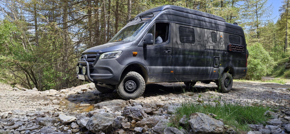 Offroad-Woche Westalpen für 4x4 Camper, Pick-up mit Kabine und kompakte 4x4 LKW – Bild 14